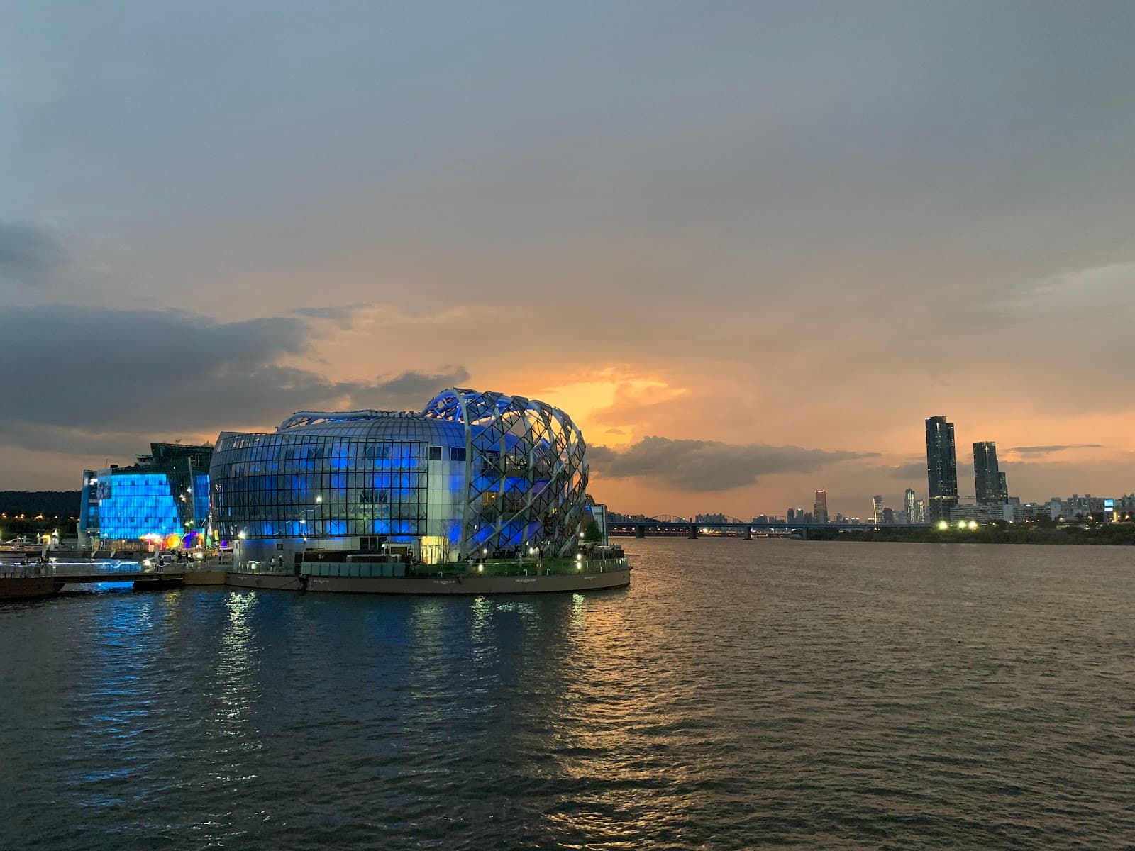 盘浦大桥月光彩虹喷泉 4