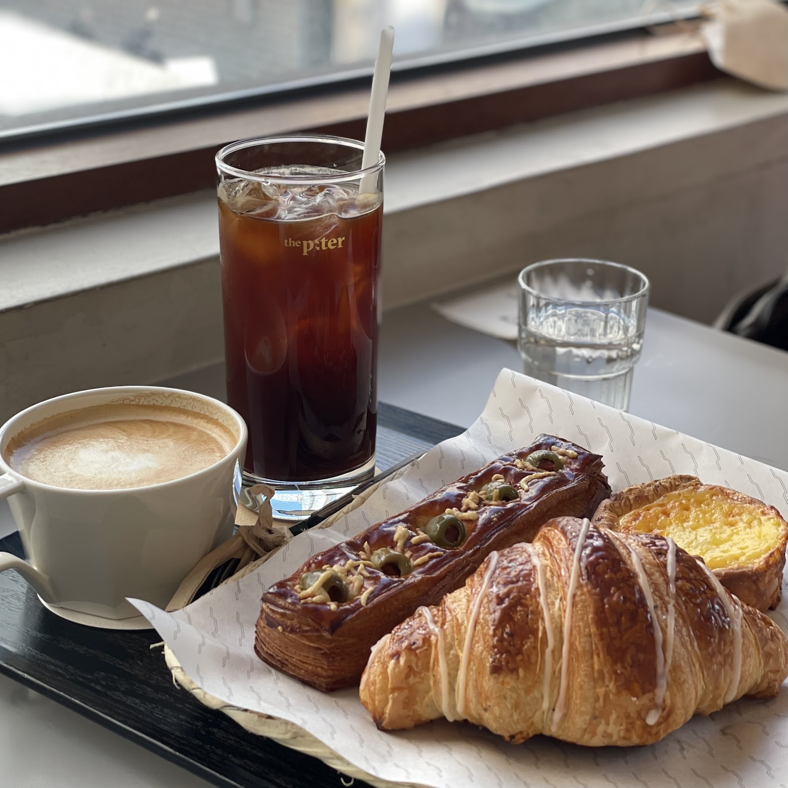 The Pter Coffeeのルーフトップから見た新堂洞の風景